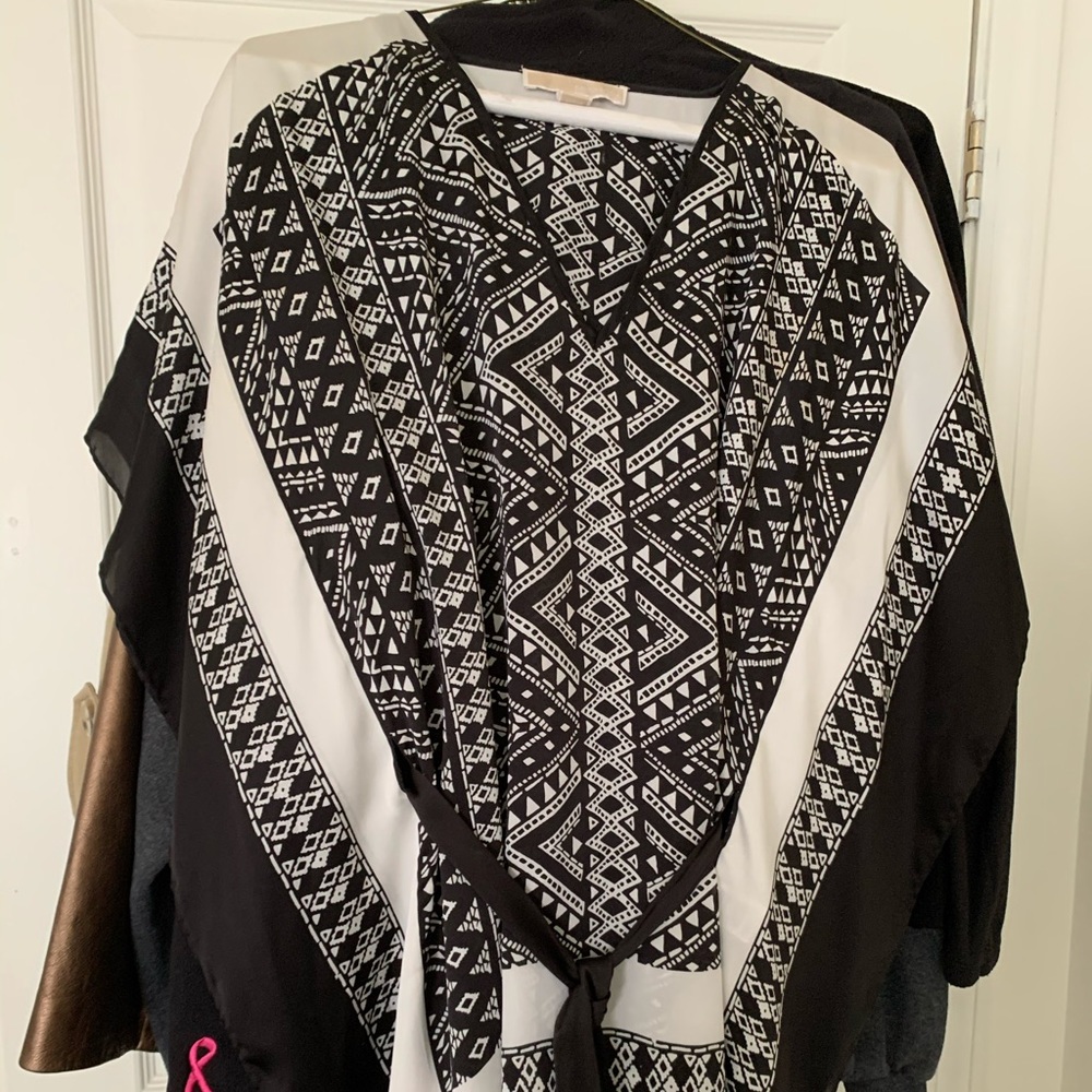 Butterfly Style Blouse with belt